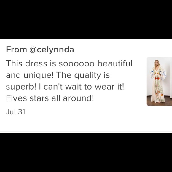 5 Star ⭐️ Favorite Boho Embroidered Hearts Magic Kimono Long Maxi Gown In White - Picture 14 of 15